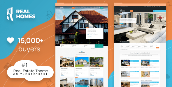 Chia sẻ themes Real Homes, website bất động sản, mua bán nhà đất