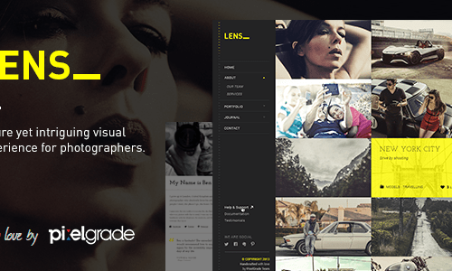 Share themes LENS , Website Nhiếp Ảnh