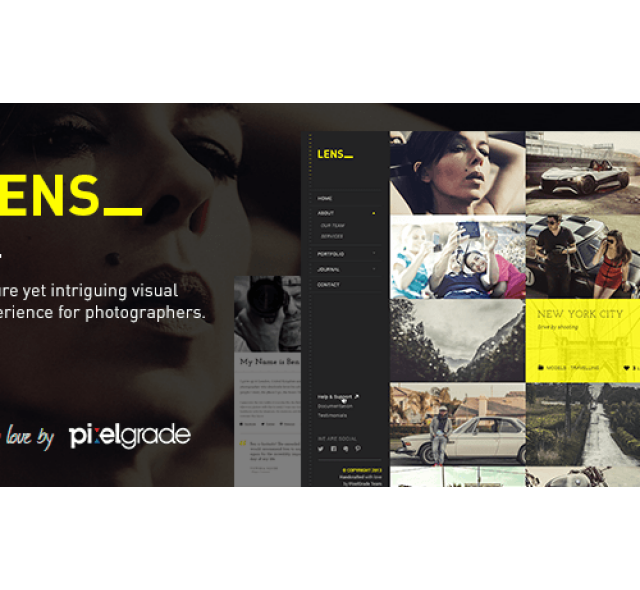 Share themes LENS , Website Nhiếp Ảnh