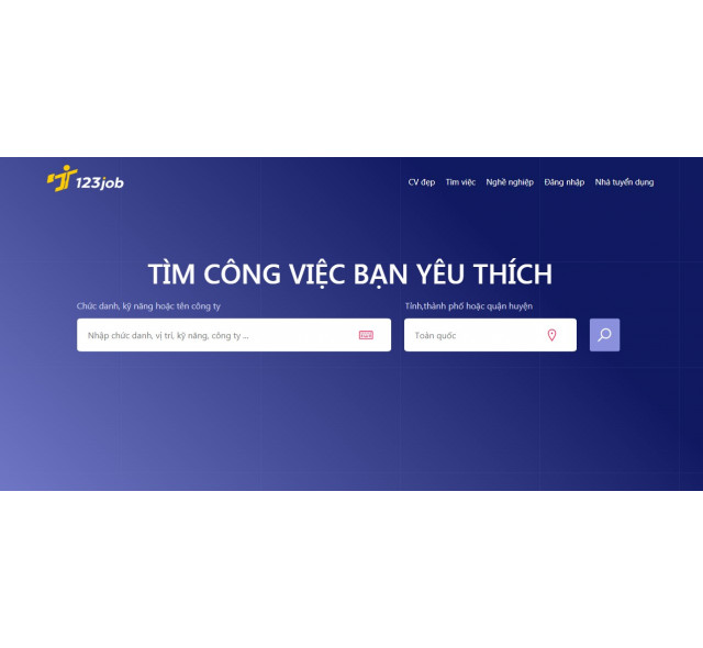 THIẾT KẾ WEBSITE VIỆC LÀM - TUYỂN DỤNG