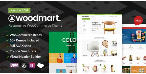 WoodMart - Responsive WooCommerce WordPress Theme