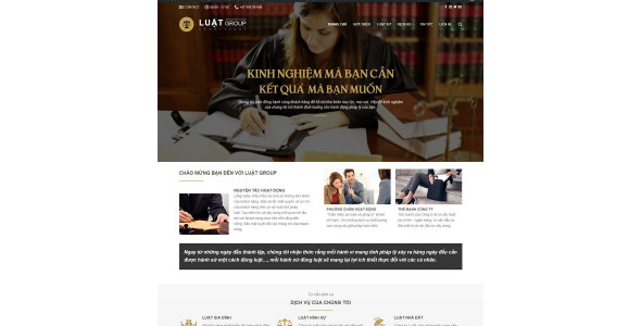 Theme wordpress công ty luật