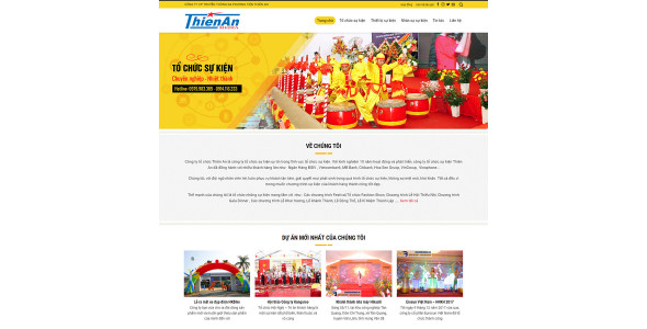 Theme wordpress tổ chức sự kiện