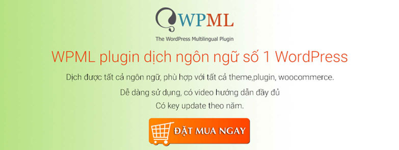 WPML plugin dịch ngôn ngữ số 1